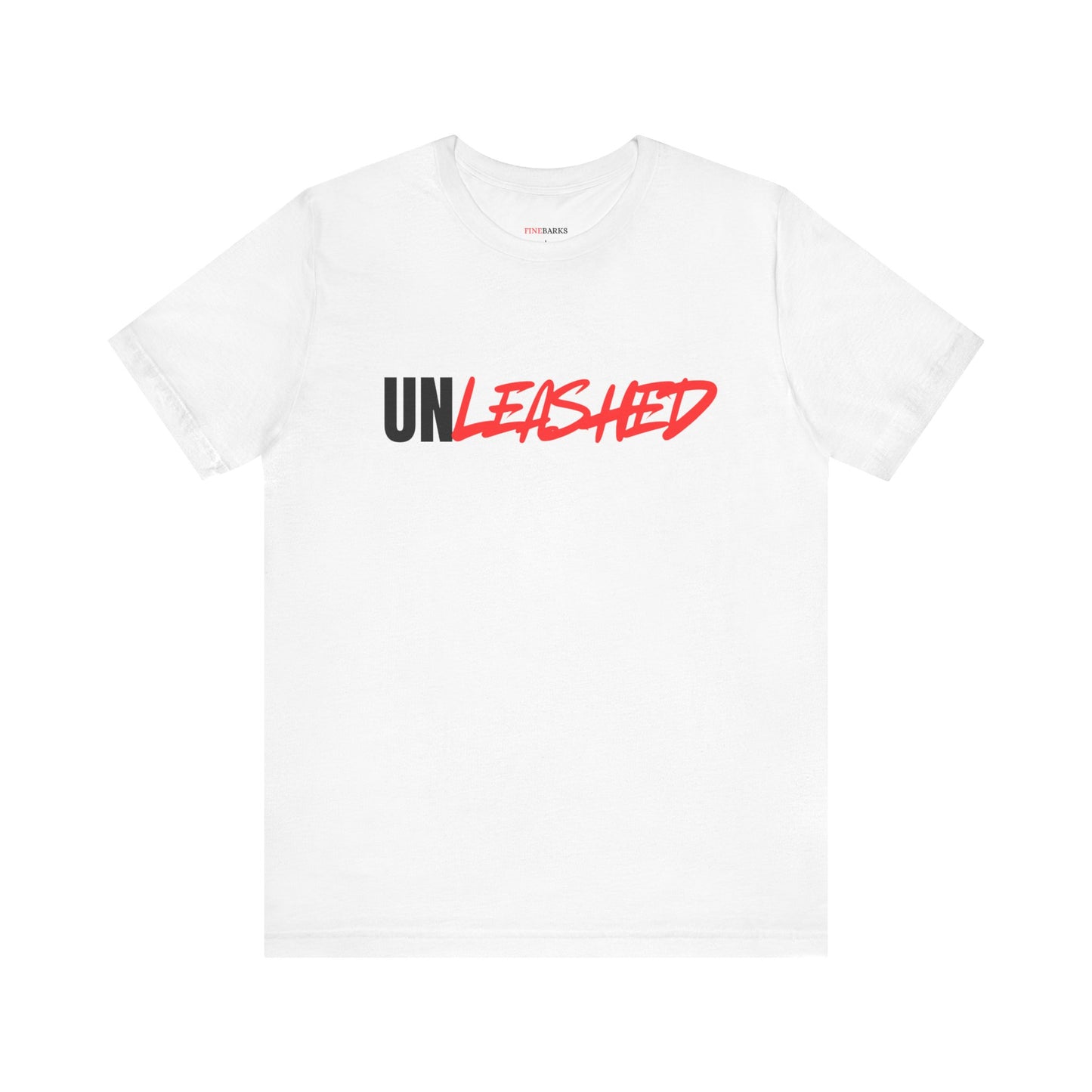 UNLEASHED White Jersey Short Sleeve