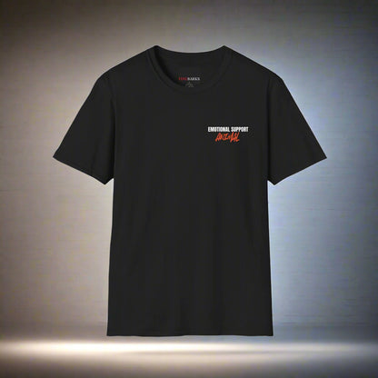 Emotional Support Animal Logo Design Unleashed T-shirt