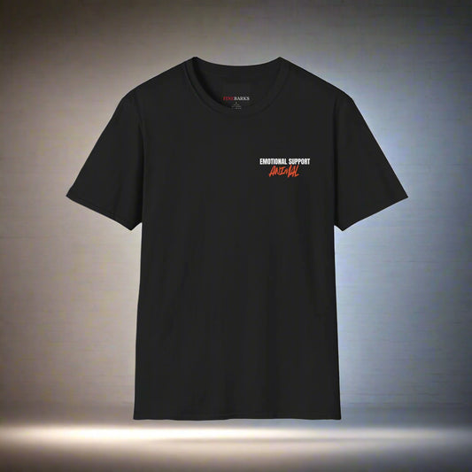 Emotional Support Animal Logo Design Unleashed T-shirt