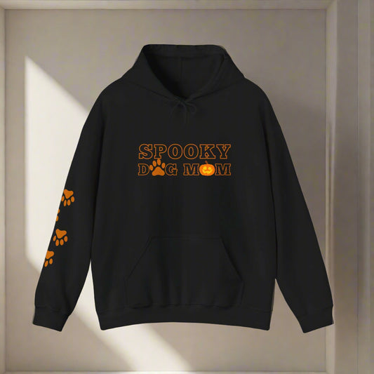 Spooky Dog Mom Heavy Blend Hooded Sweatshirt