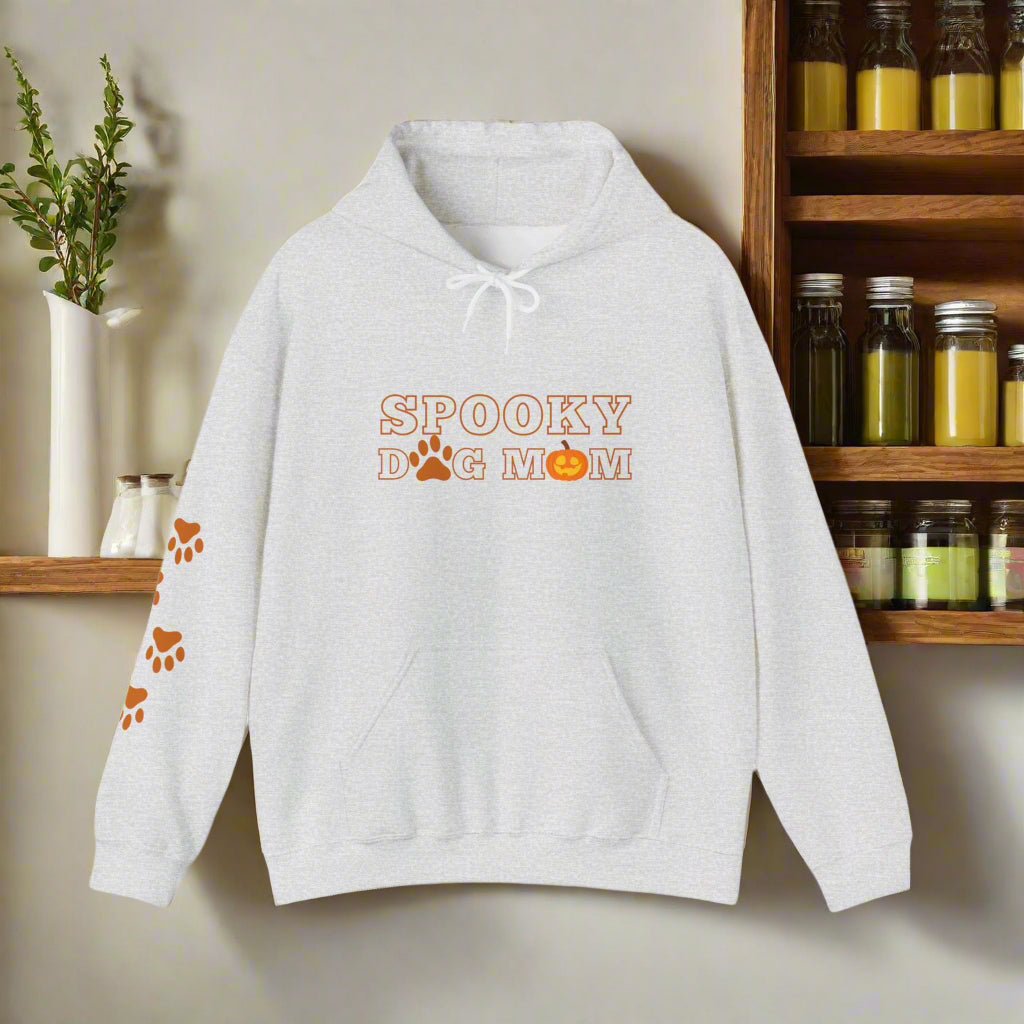 Spooky Dog Mom Heavy Blend Hooded Sweatshirt