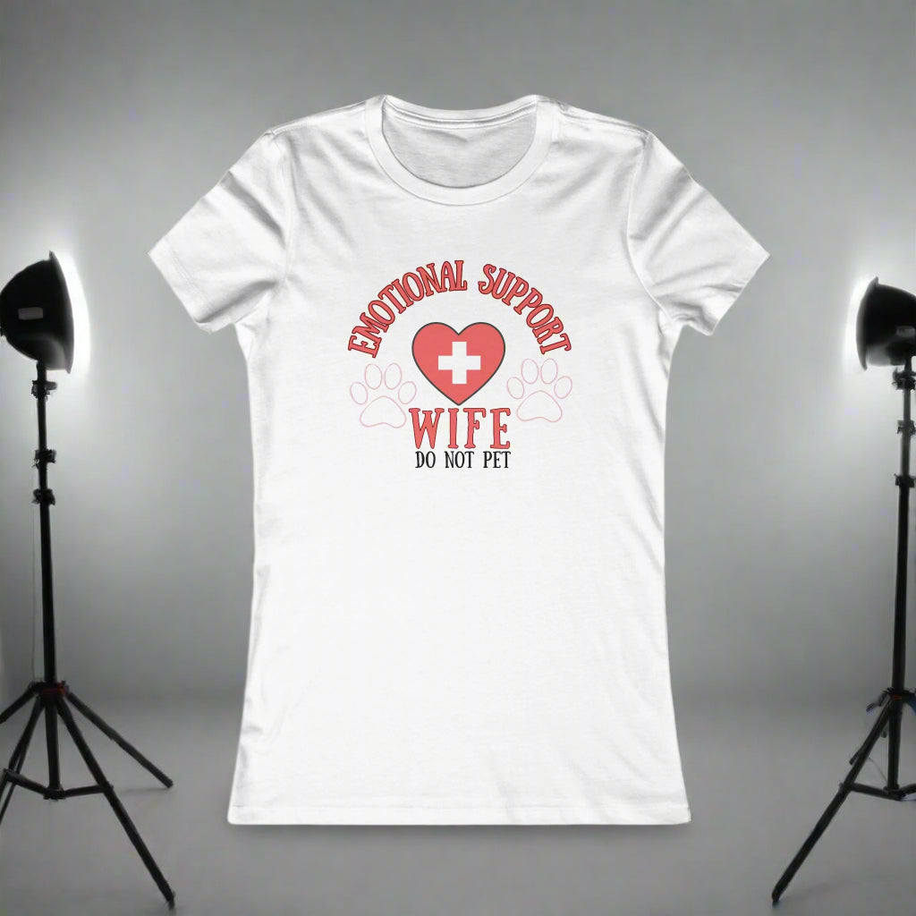Emotional Support Wife Sport Shirt