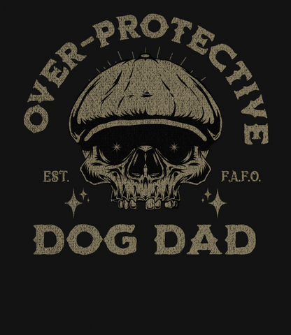 Over-Protective Dog Dad Jersey Short Sleeve Tee